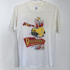 Vintage 1987 WHO FRAMED ROGER RABBIT? T-Shirt